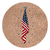 DAROUND 421 SH BZ Flag at Rest Shimmer Bronze